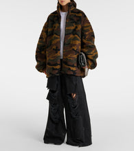 Vetements Camo fleece jacket