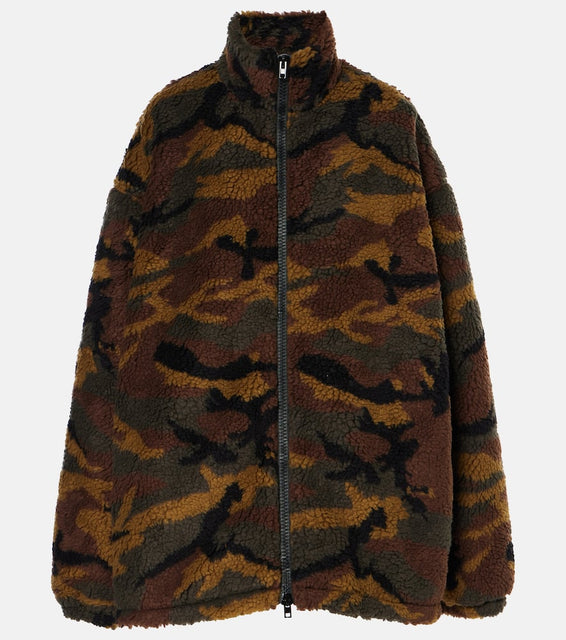 Vetements Camo fleece jacket