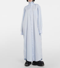 Vetements Deconstructed cotton shirt dress