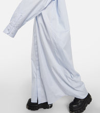Vetements Deconstructed cotton shirt dress