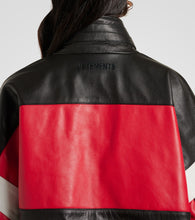 Vetements Leather track jacket