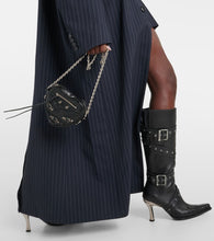 Vetements Oversized pinstriped wool coat
