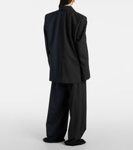 Vetements Pinstripe wool blazer