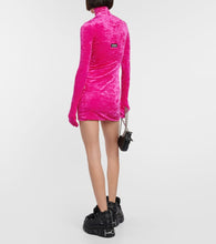 Vetements Velvet minidress