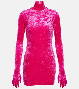 Vetements Velvet minidress