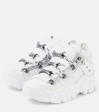 Vetements x New Rock leather platform sneakers