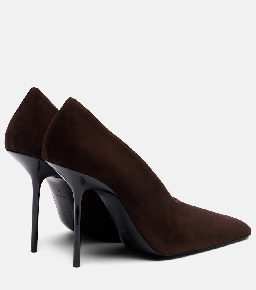 Victoria Beckham 100 suede pumps