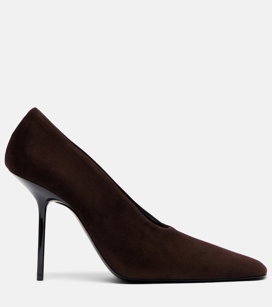 Victoria Beckham 100 suede pumps