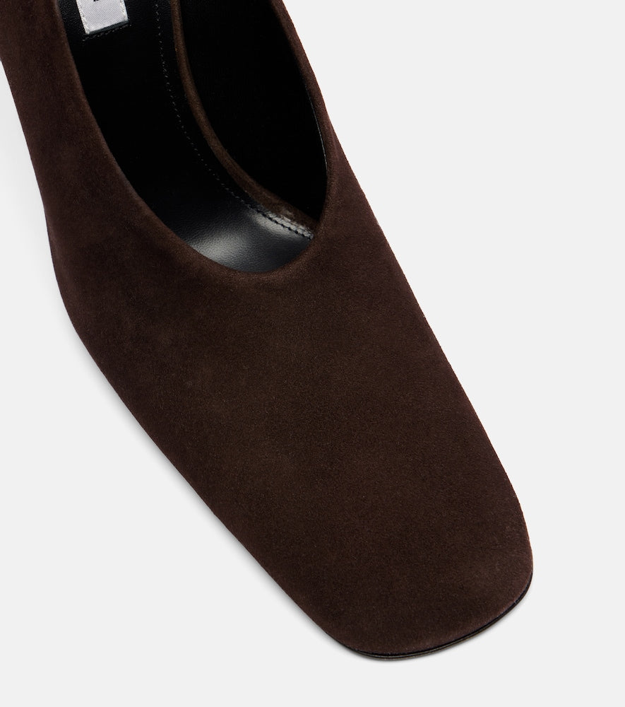 Victoria Beckham 100 suede pumps