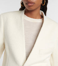 Victoria Beckham Alpaca wool-blend blazer