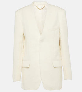 Victoria Beckham Alpaca wool-blend blazer