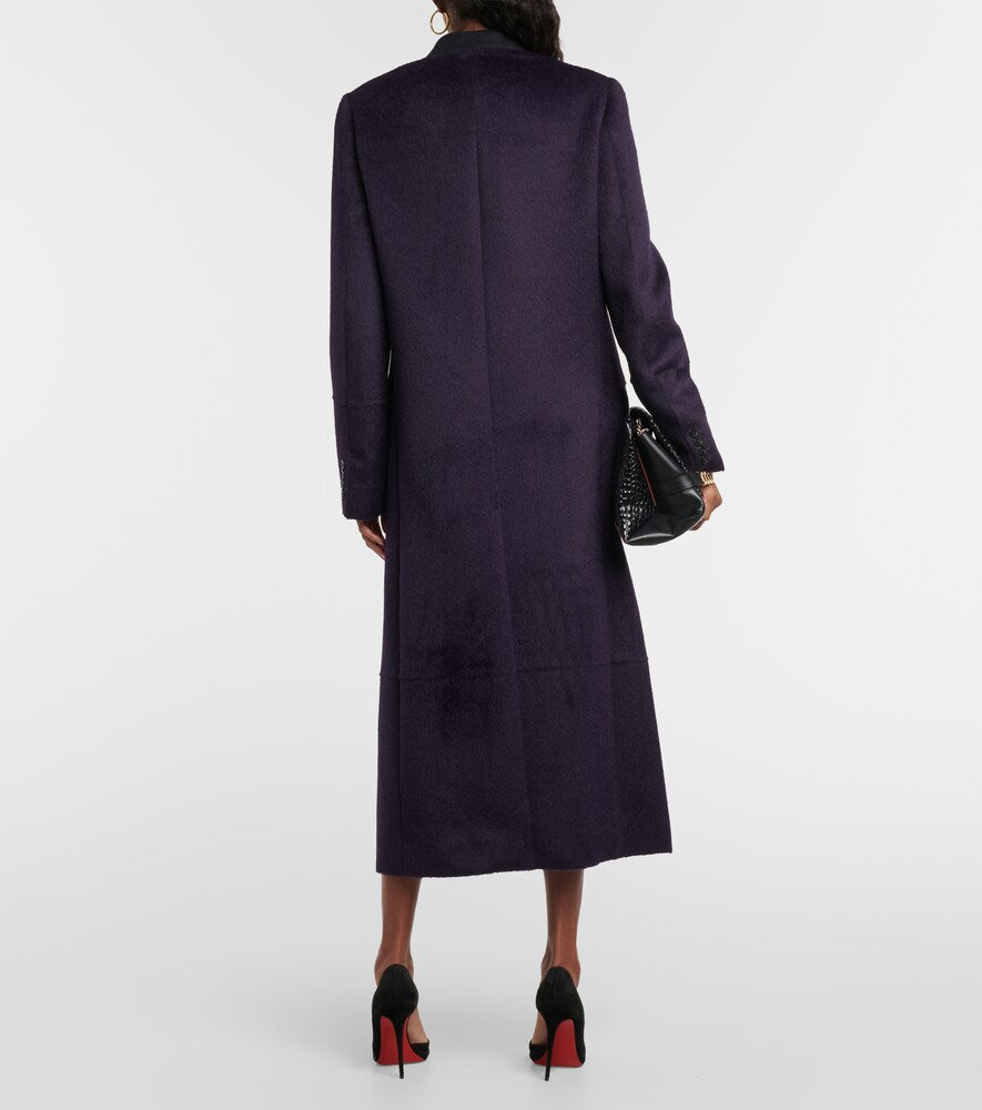 Victoria Beckham Alpaca wool-blend overcoat