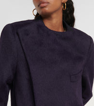 Victoria Beckham Alpaca wool-blend overcoat