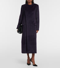 Victoria Beckham Alpaca wool-blend overcoat