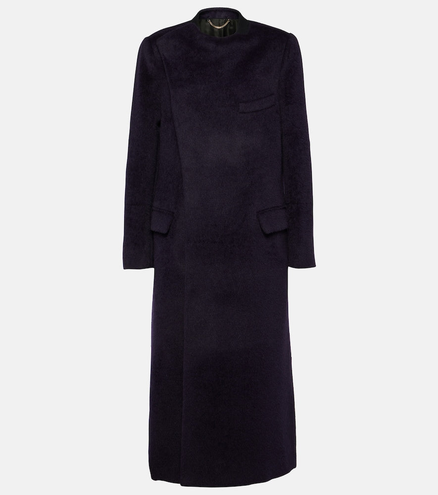 Victoria Beckham Alpaca wool-blend overcoat - 维多利亚·贝克汉姆羊驼毛混纺大衣
