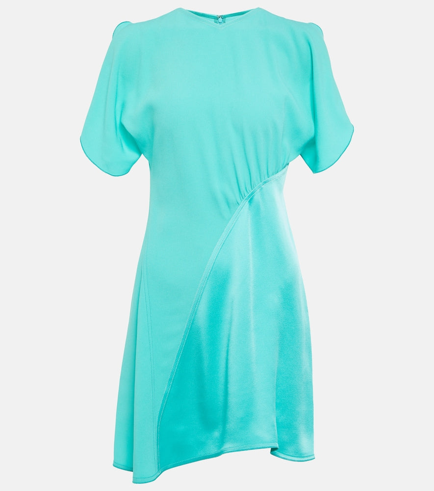 Victoria Beckham Asymmetric minidress. 维多利亚·贝克汉姆不对称迷你连衣裙