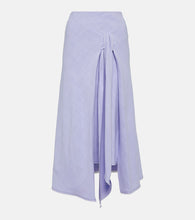Victoria Beckham Asymmetric tie-dyed maxi skirt - Victoria Beckham 不对称扎染长裙