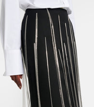 Victoria Beckham Chain-detail midi skirt