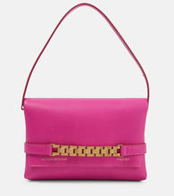 Victoria Beckham Chain leather pouch