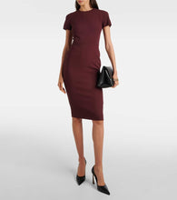 Victoria Beckham Cr√É¬™pe minidress