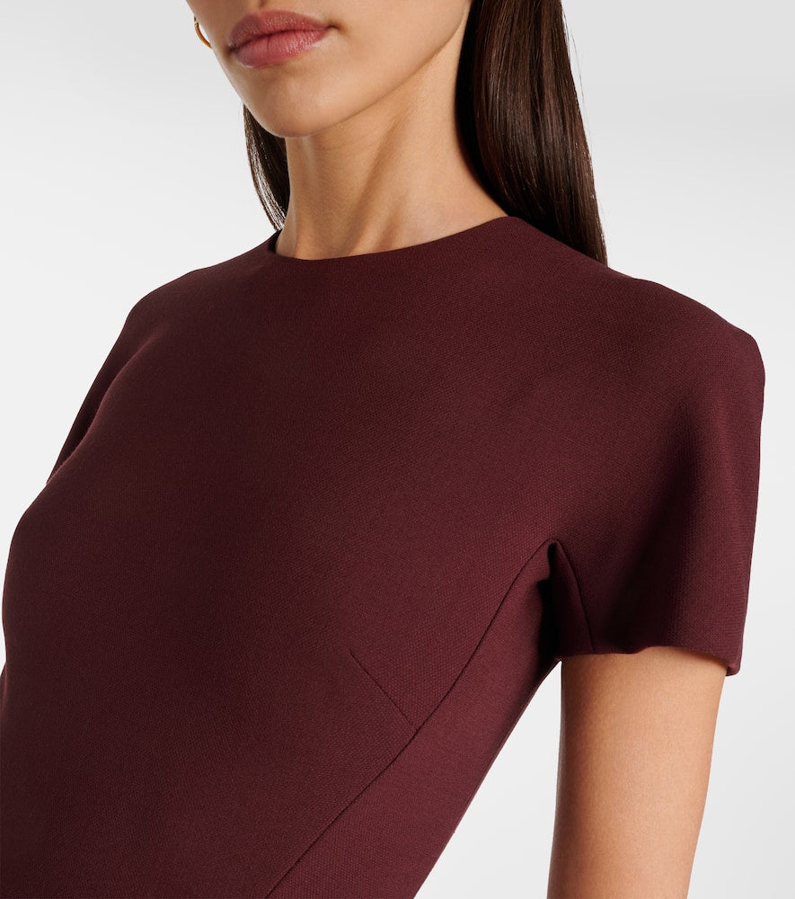 Victoria Beckham Cr√É¬™pe minidress