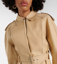 Victoria Beckham Cropped cotton gabardine jacket