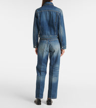 Victoria Beckham Cropped denim jacket