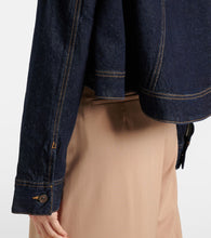 Victoria Beckham Cropped denim jacket