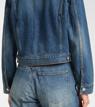 Victoria Beckham Cropped denim jacket