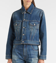 Victoria Beckham Cropped denim jacket