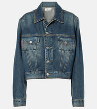 Victoria Beckham Cropped denim jacket