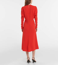 Victoria Beckham Cutout cady midi dress