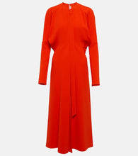 Victoria Beckham Cutout cady midi dress