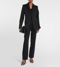 Victoria Beckham Cutout virgin wool blazer