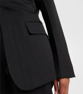 Victoria Beckham Cutout virgin wool blazer