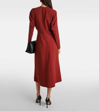 Victoria Beckham Dolman cady midi dress
