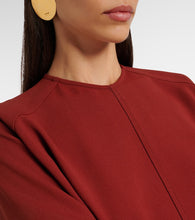 Victoria Beckham Dolman cady midi dress