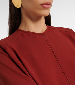 Victoria Beckham Dolman cady midi dress