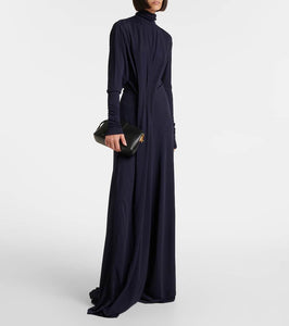 Victoria Beckham Draped jersey gown