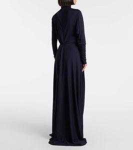 Victoria Beckham Draped jersey gown
