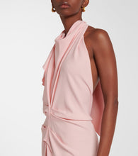 Victoria Beckham Draped  midi dress