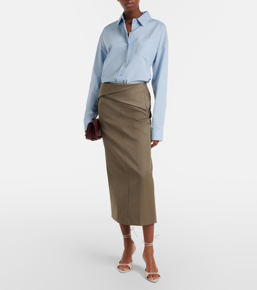 Victoria Beckham Eliza 75 leather sandals