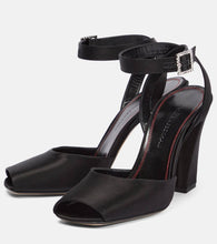 Victoria Beckham Eliza satin sandals