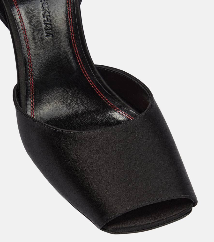 Victoria Beckham Eliza satin sandals