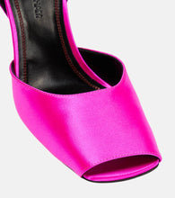 Victoria Beckham Embellished satin sandals