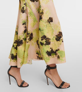 Victoria Beckham Floral midi dress