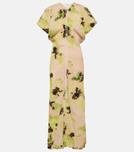 Victoria Beckham Floral midi dress