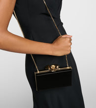 Victoria Beckham Frame Flower satin clutch