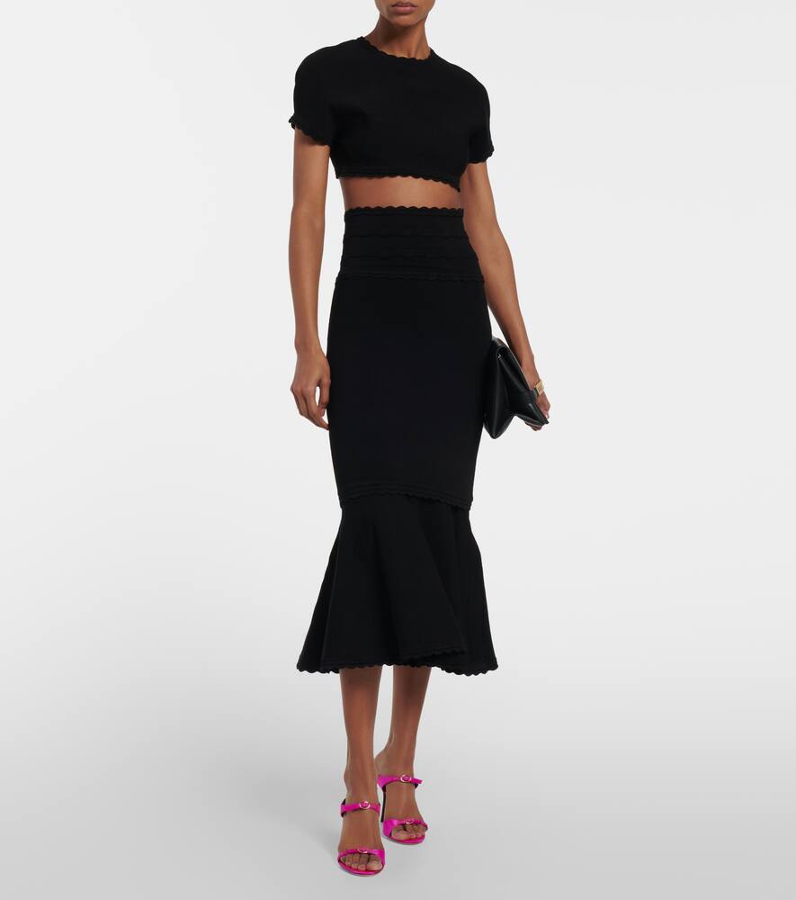 Victoria Beckham Gaia satin mules