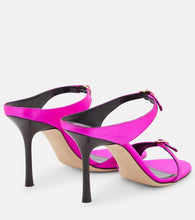 Victoria Beckham Gaia satin mules